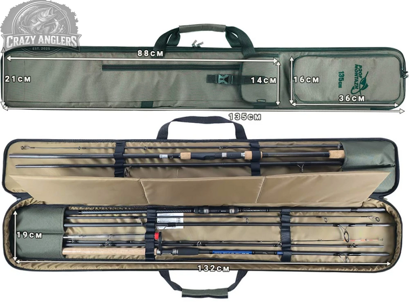 Чехол для удилищ Carp&Feeder 4 Rods 135cм AMN122705 фото