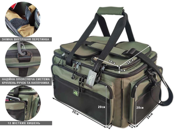 Сумка для риболовлі BIG CARP 55L AMN122626 фото