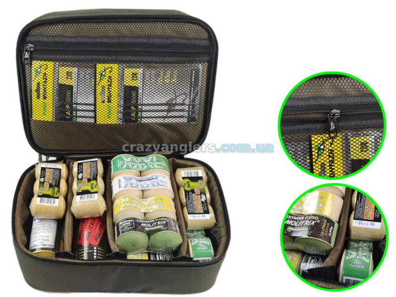 Сумка для технопланктона и монтажей на толстолоба ProfMontazh Double Bag AMN122632 фото