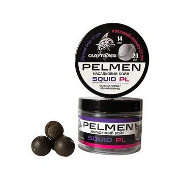 Бойл насадковий Carptronik Pelmen Squid PL(Кальмар/Слива) 14/20mm CTBPSPL фото