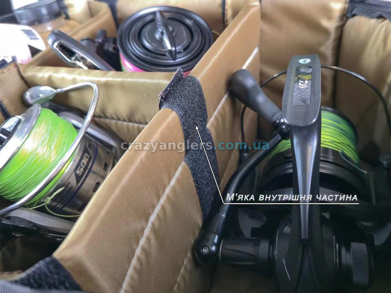 Сумка на 2 відділення для коропової та фідерної ловлі ProfMontazh Combo-Bag AMN122700 фото