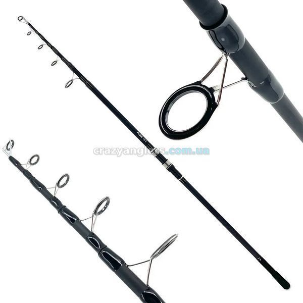 Вудлище коропове Feima FOS Carp 3.60м (телескопічне, тест 3.5lbs, Carbon IM8) P-302-360 фото