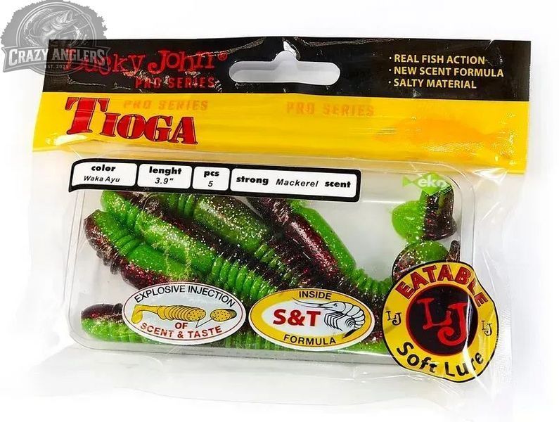 Віброхвіст LJ TIOGA Pro Series 3.9"/ T44 (5 шт) 140104-T44 фото