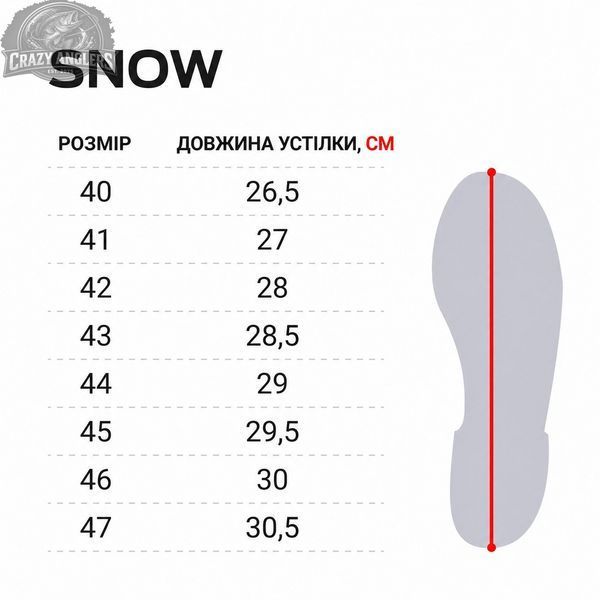 Ботинки зимние Norfin Snow (-20&deg;) (розмір 40) 13980-40 фото