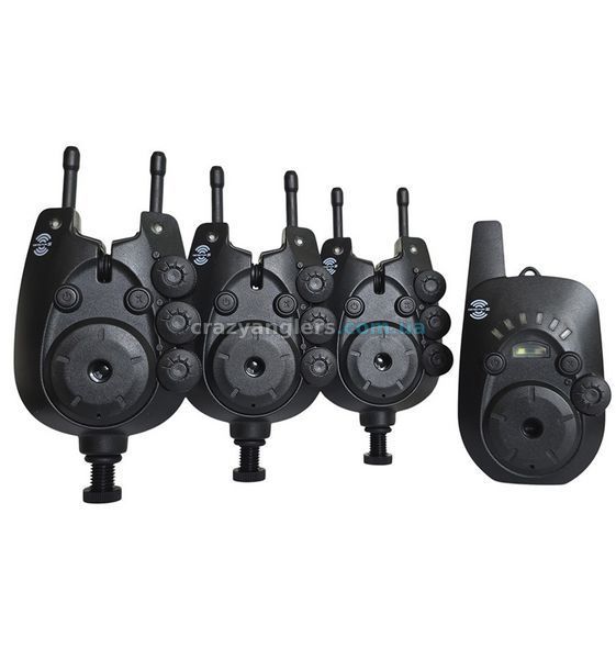 Набор сигнализаторов поклевки World4Carp Detectum S (Набор 3+1) WC370-3 фото