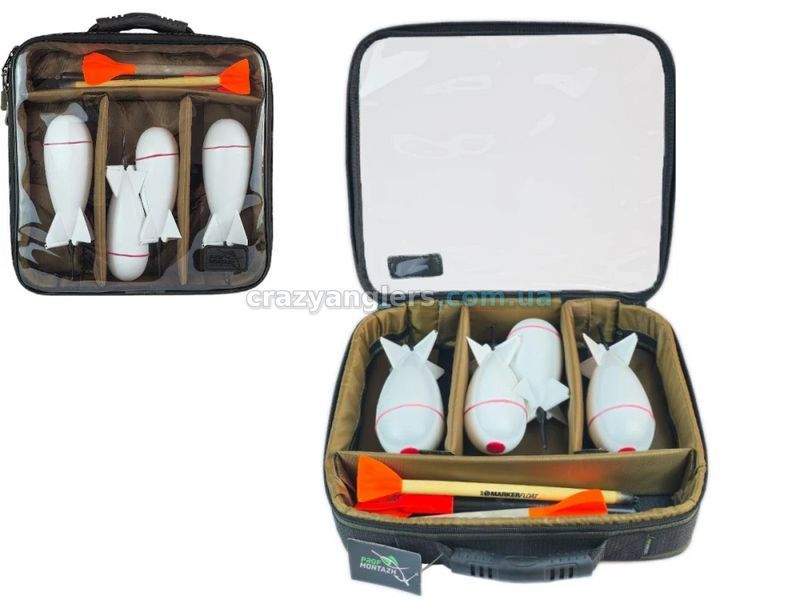 Жесткая сумка з прозрачной крышкой ProfMontazh Hard Box Cristal AMN122693 фото