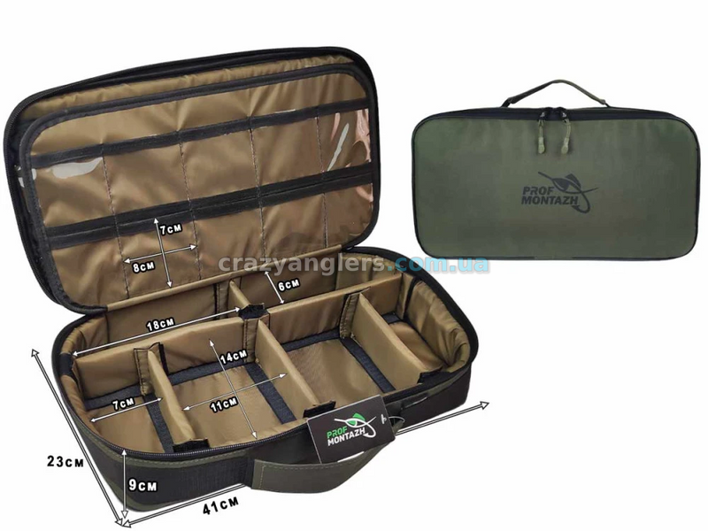 Сумка-органайзер для аксессуаров и кормушек ProfMontazh Tackle Bag FFC AMN122633 фото