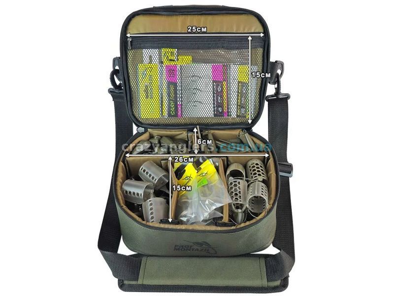Двойная сумка с поводочницей ProfMontazh Double-Bag Mini AMN122694 фото