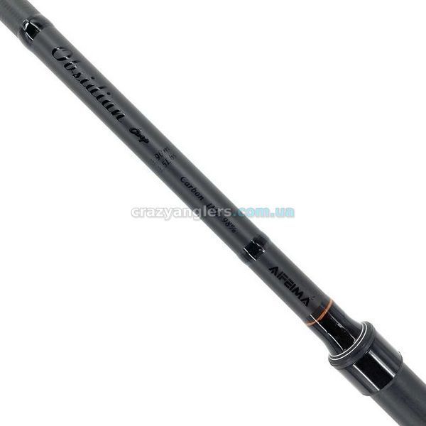 Удилище карповое Feima Obsidian Carp 3.60м (3 секции, тест 3.5lbs, Carbon IM8) P-8203-360 фото